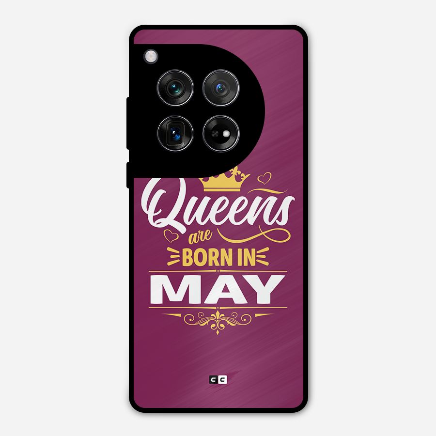 May Born Queens Metal Back Case for OnePlus 12