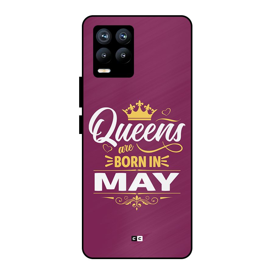 May Born Queens Metal Back Case for Realme 8 Pro