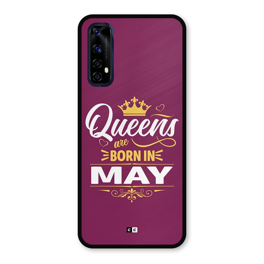 May Born Queens Metal Back Case for Realme Narzo 20 Pro