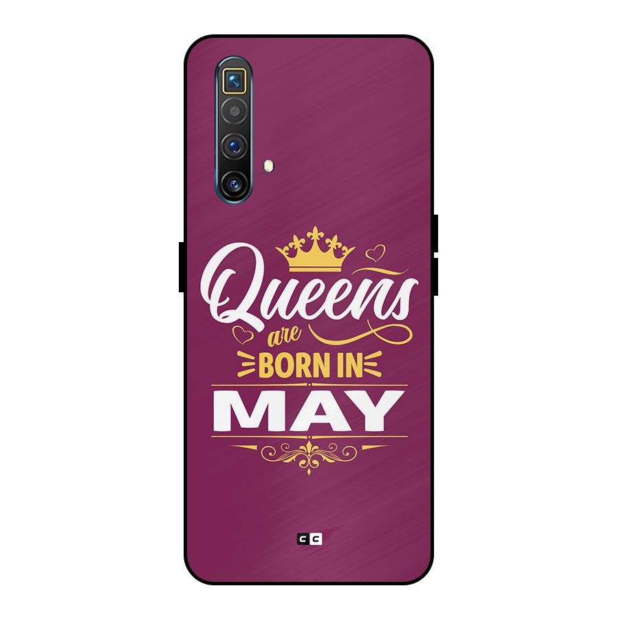 May Born Queens Metal Back Case for Realme X3