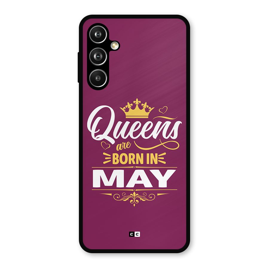 May Born Queens Metal Back Case for Samsung Galaxy M54