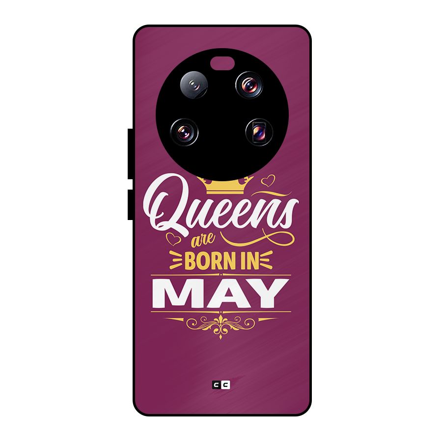 May Born Queens Metal Back Case for Xiaomi 13 Ultra
