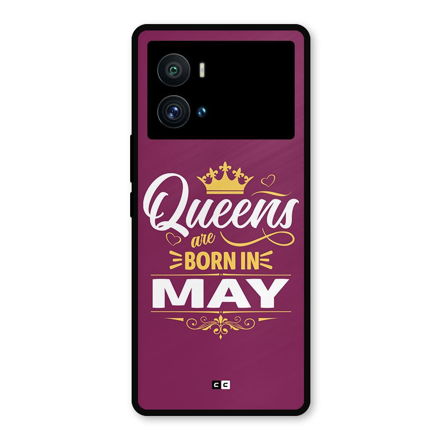 May Born Queens Metal Back Case for iQOO 9 Pro