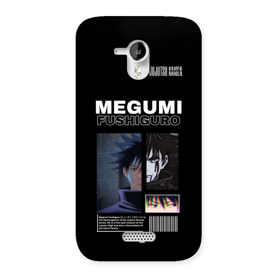 Megumi Fushiguro Back Case for Canvas HD A116