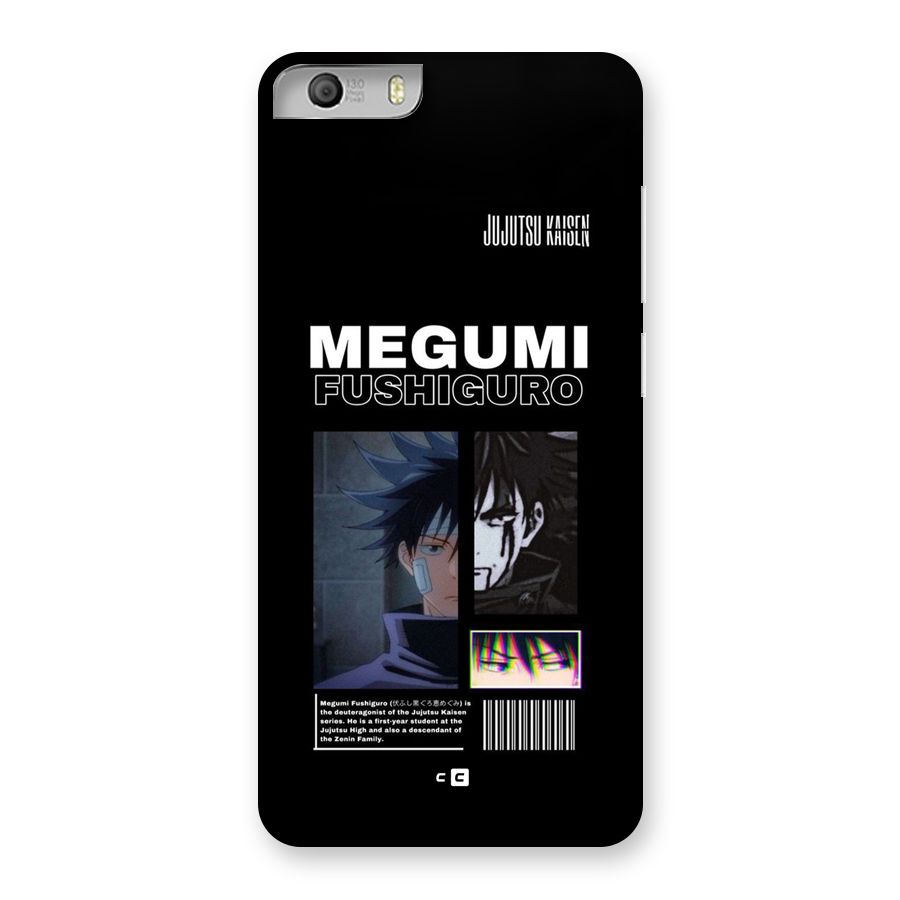 Megumi Fushiguro Back Case for Canvas Knight 2