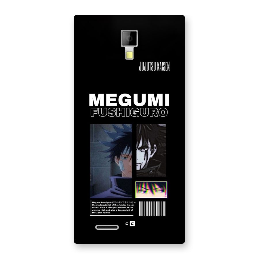 Megumi Fushiguro Back Case for Canvas Xpress A99