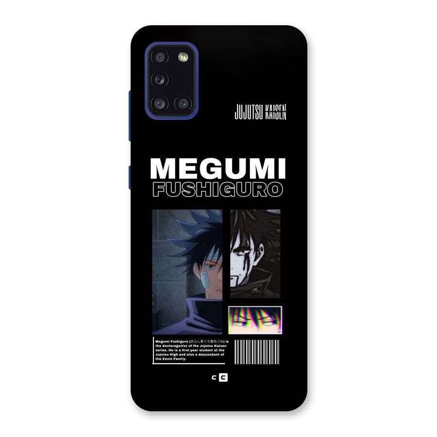 Megumi Fushiguro Back Case for Galaxy A31