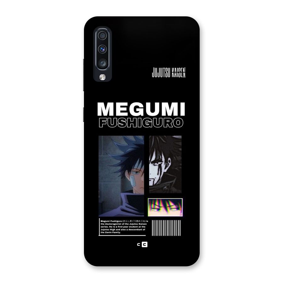 Megumi Fushiguro Back Case for Galaxy A70s