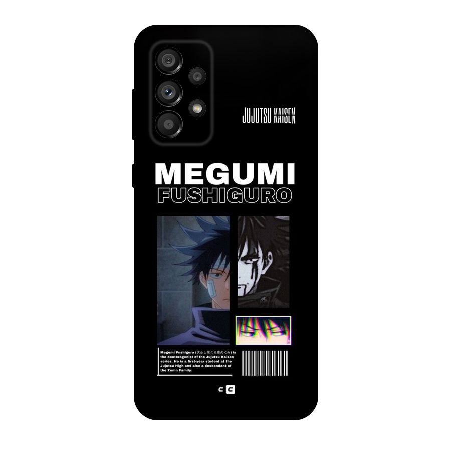 Megumi Fushiguro Back Case for Galaxy A73 5G