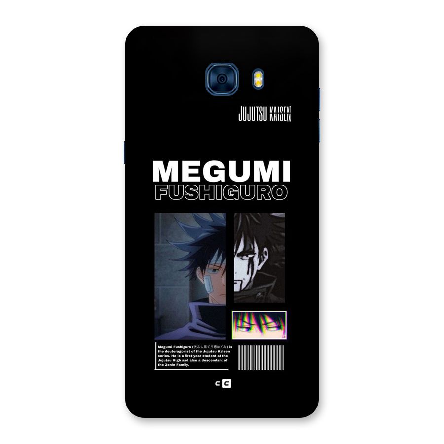 Megumi Fushiguro Back Case for Galaxy C7 Pro