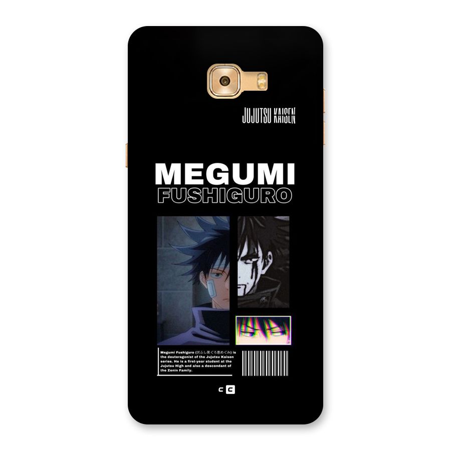Megumi Fushiguro Back Case for Galaxy C9 Pro