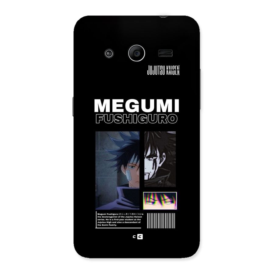 Megumi Fushiguro Back Case for Galaxy Core 2