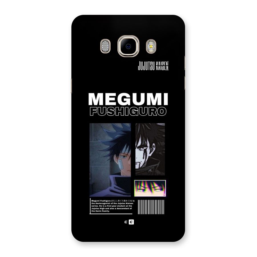 Megumi Fushiguro Back Case for Galaxy J7 2016