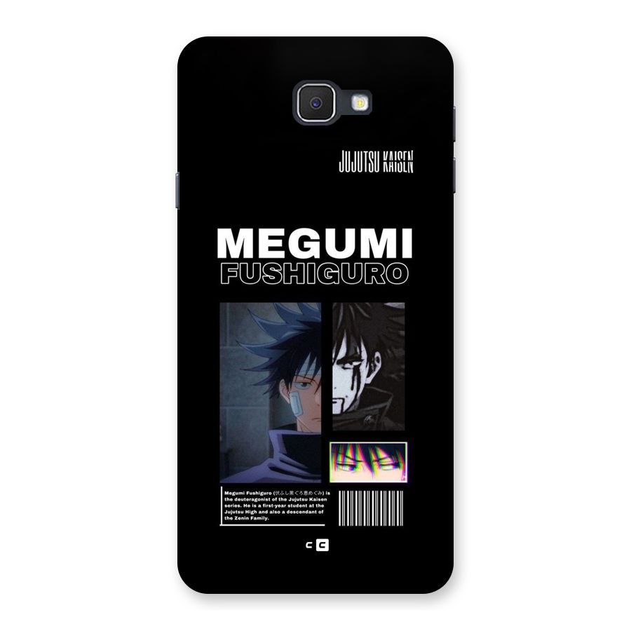 Megumi Fushiguro Back Case for Galaxy J7 Prime