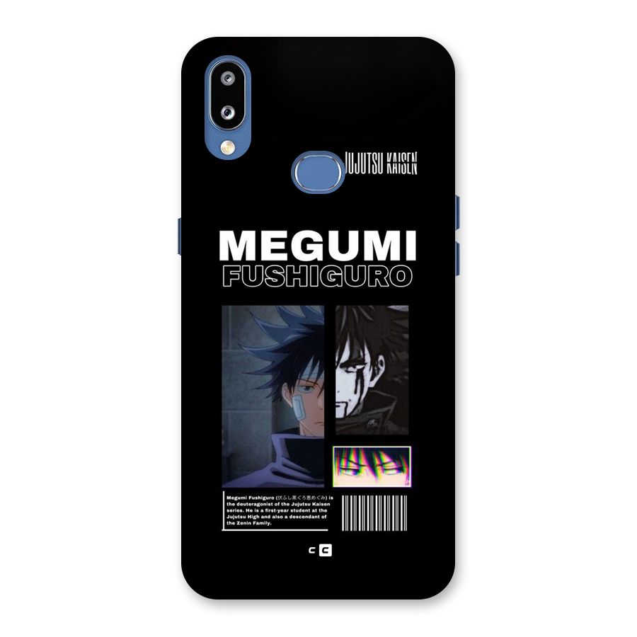 Megumi Fushiguro Back Case for Galaxy M01s
