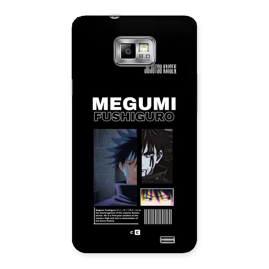 Megumi Fushiguro Back Case for Galaxy S2