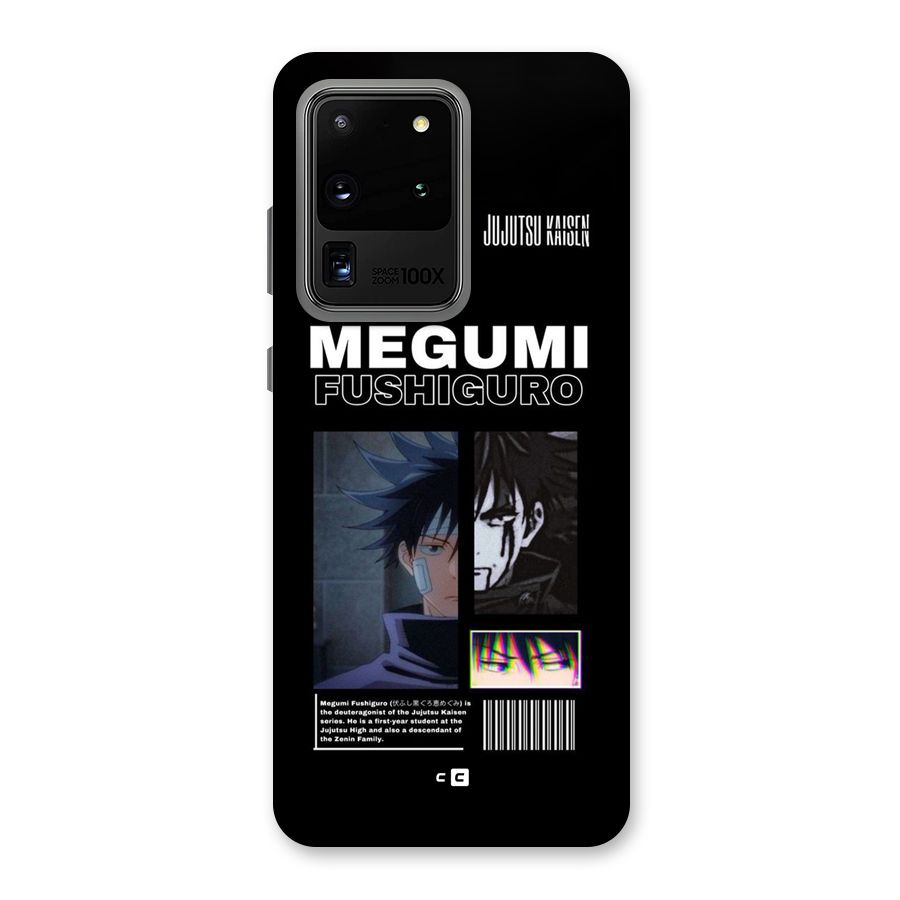 Megumi Fushiguro Back Case for Galaxy S20 Ultra
