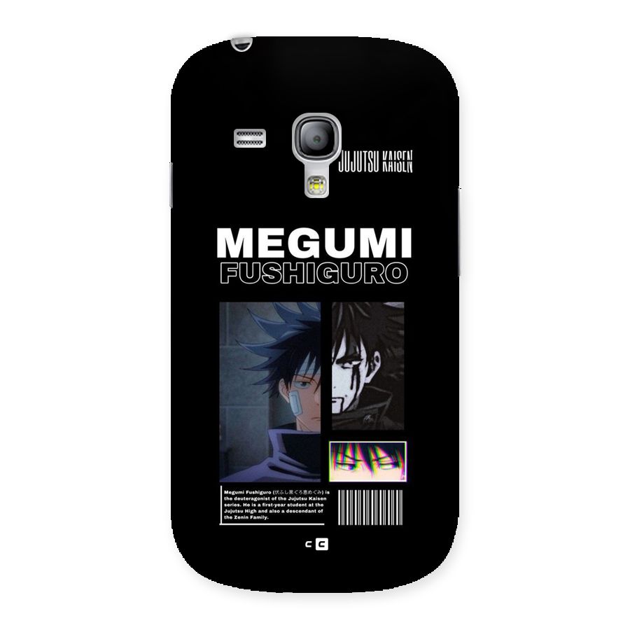 Megumi Fushiguro Back Case for Galaxy S3 Mini