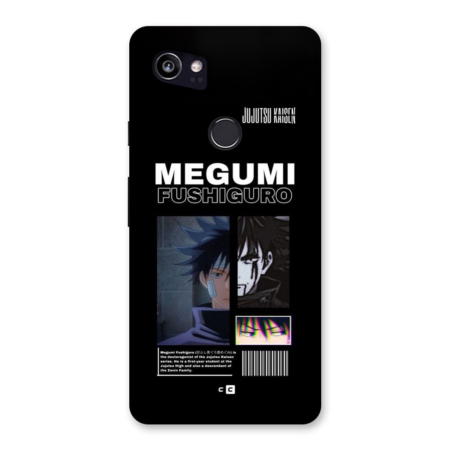 Megumi Fushiguro Back Case for Google Pixel 2 XL