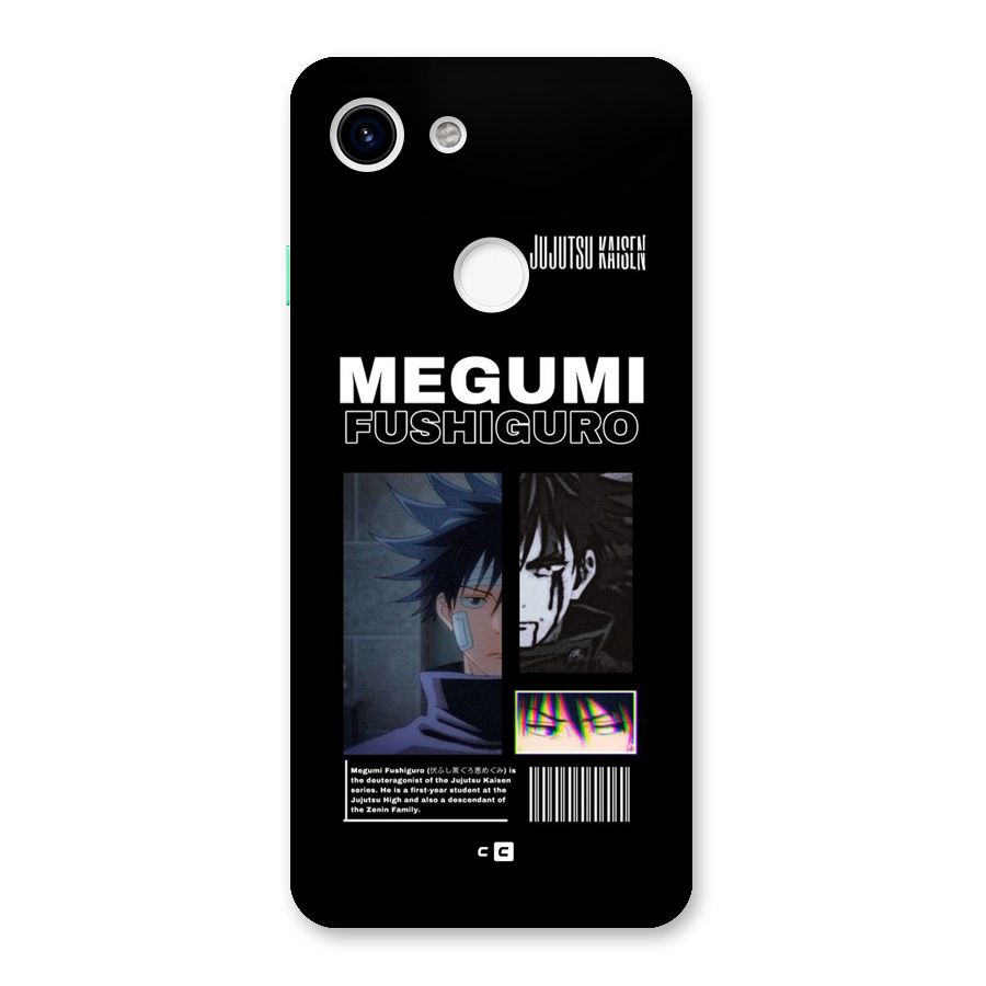 Megumi Fushiguro Back Case for Google Pixel 3