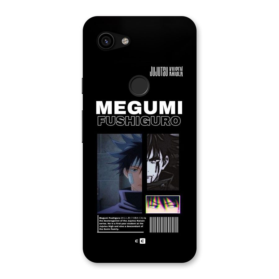 Megumi Fushiguro Back Case for Google Pixel 3a