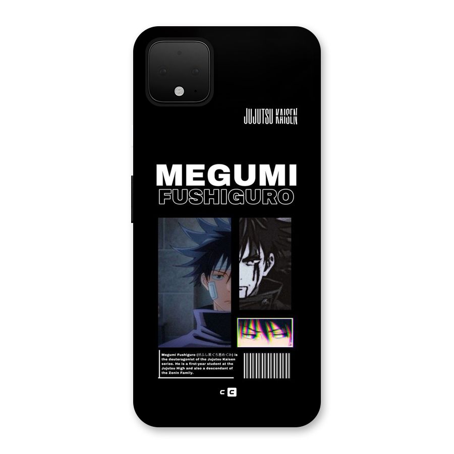 Megumi Fushiguro Back Case for Google Pixel 4 XL