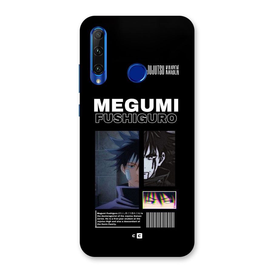 Megumi Fushiguro Back Case for Honor 20i
