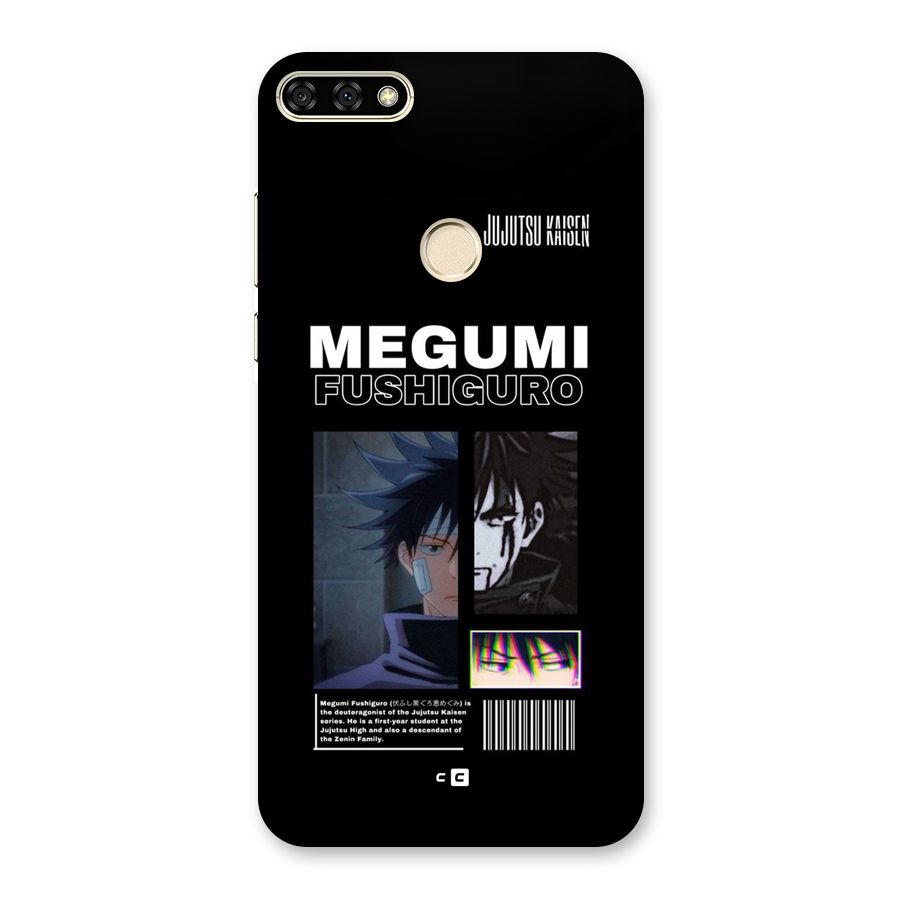 Megumi Fushiguro Back Case for Honor 7A