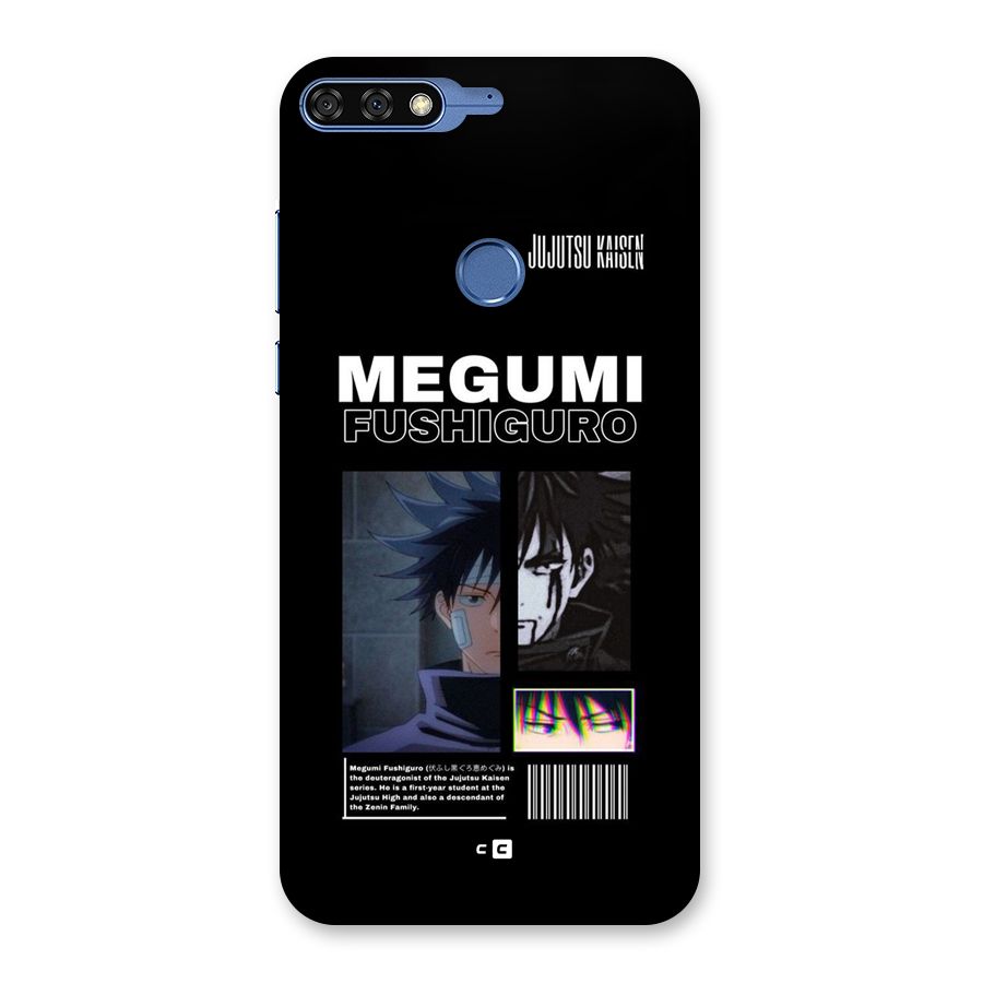 Megumi Fushiguro Back Case for Honor 7C