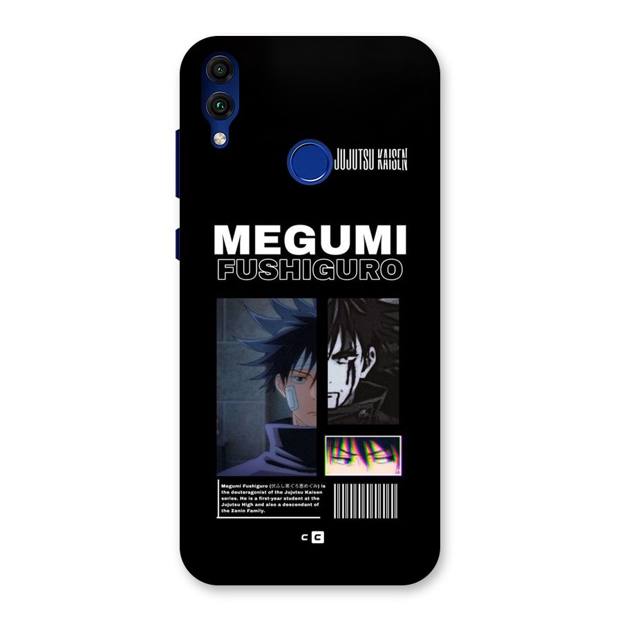 Megumi Fushiguro Back Case for Honor 8C