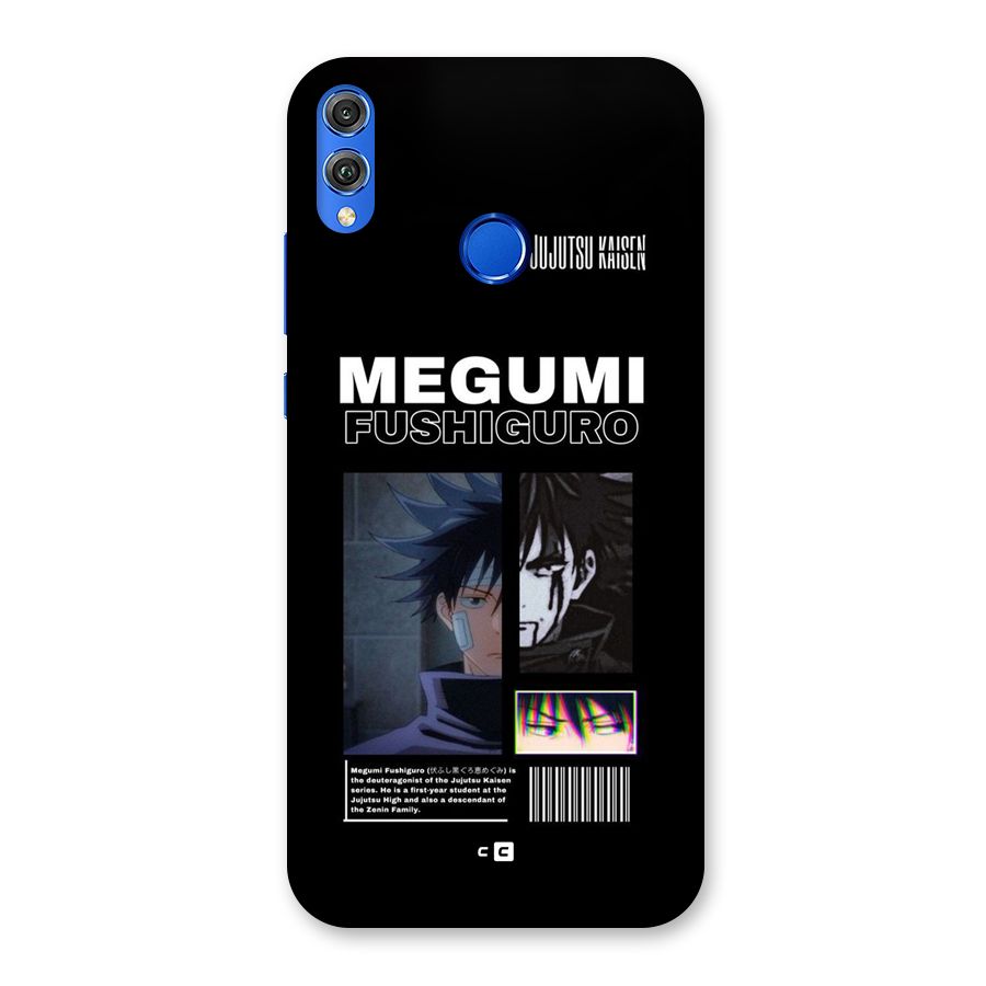Megumi Fushiguro Back Case for Honor 8X