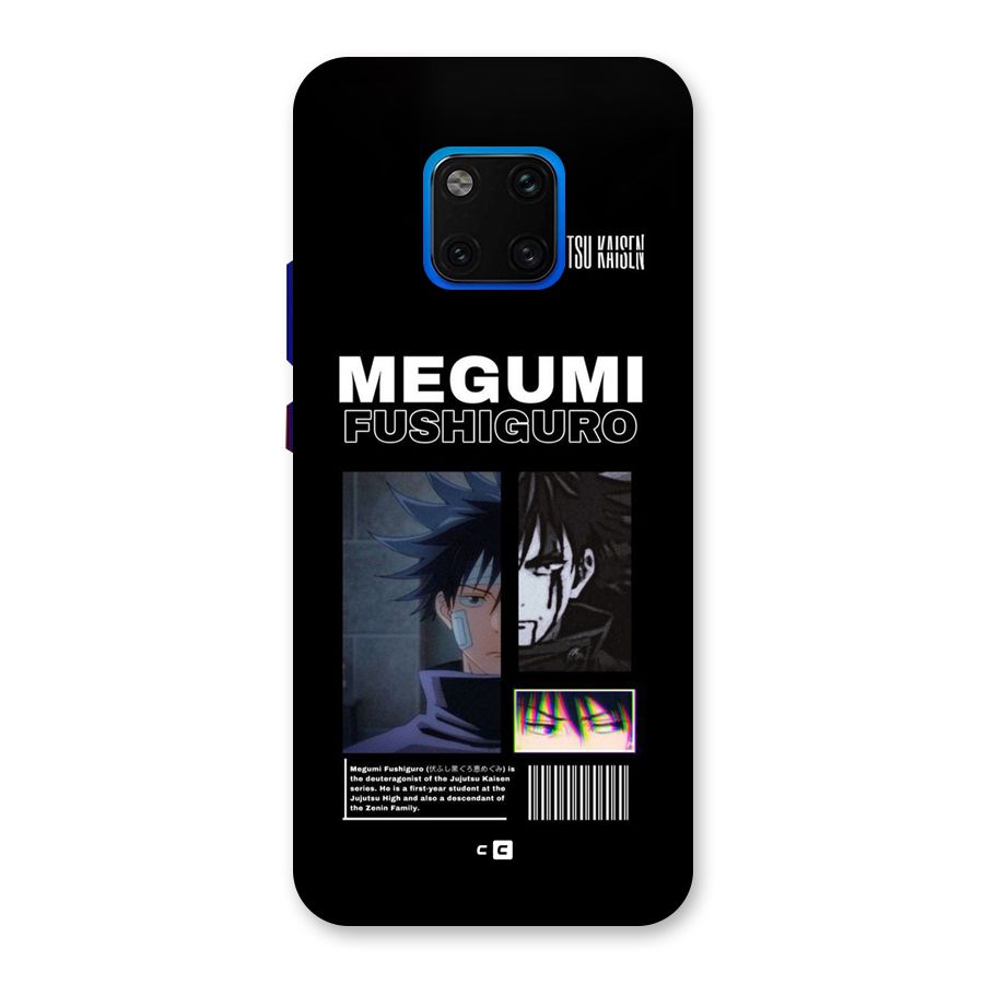 Megumi Fushiguro Back Case for Huawei Mate 20 Pro