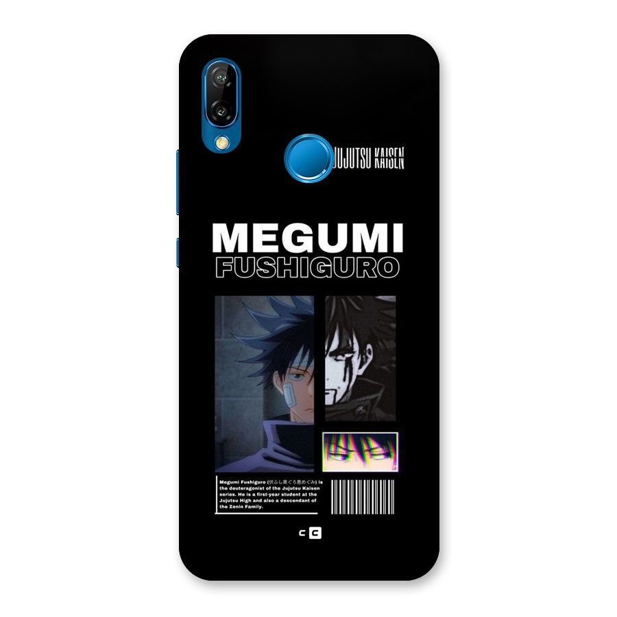 Megumi Fushiguro Back Case for Huawei P20 Lite