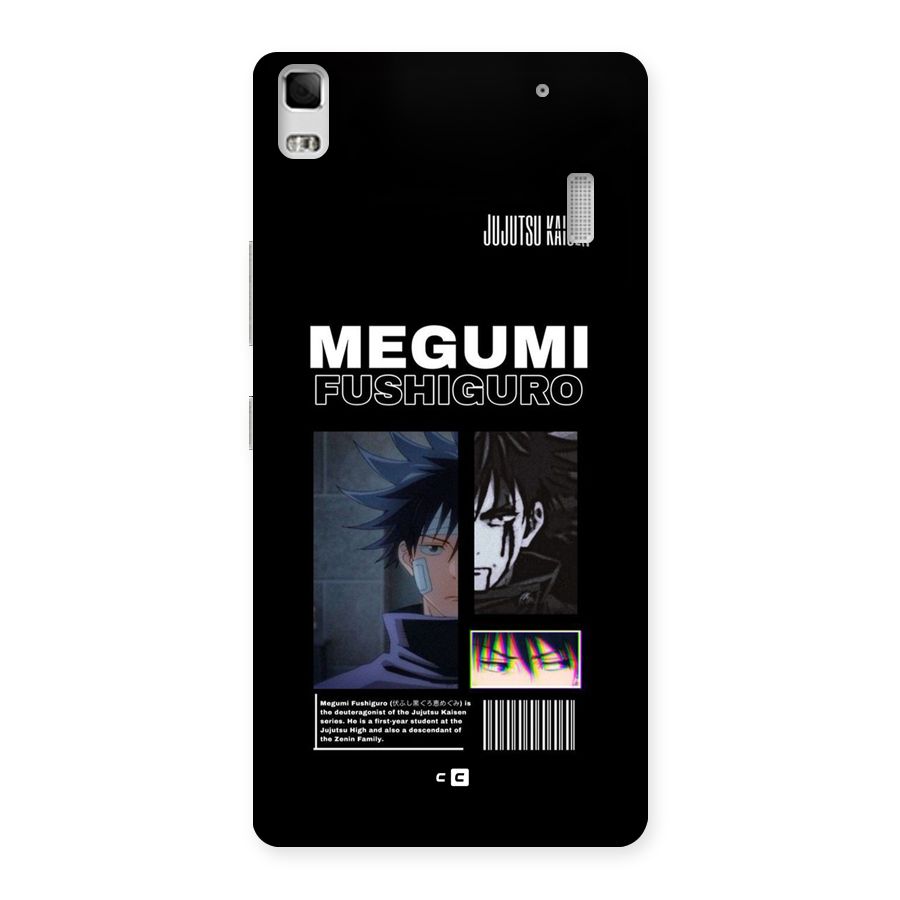 Megumi Fushiguro Back Case for Lenovo A7000