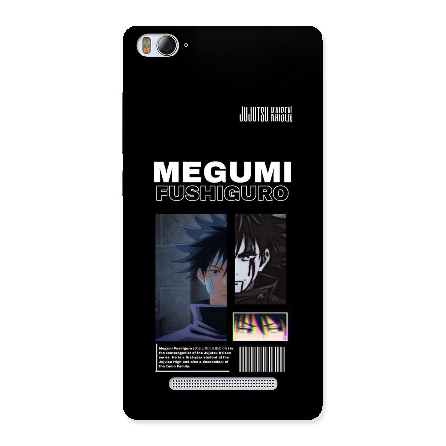 Megumi Fushiguro Back Case for Mi4i