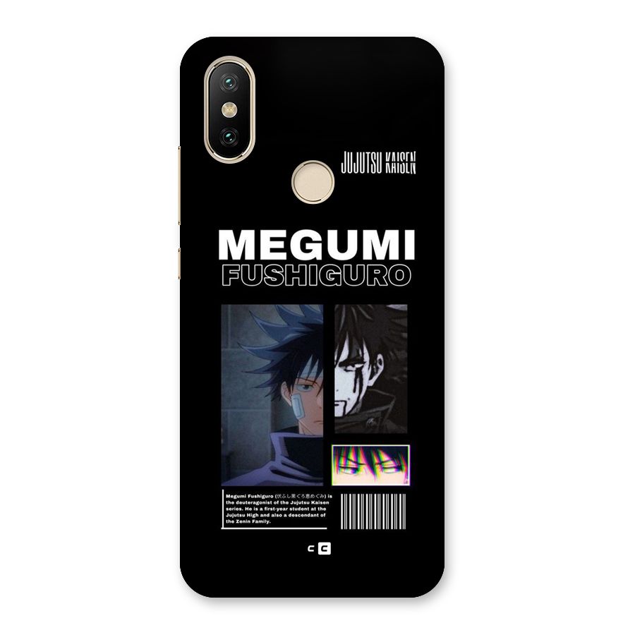 Megumi Fushiguro Back Case for Mi A2