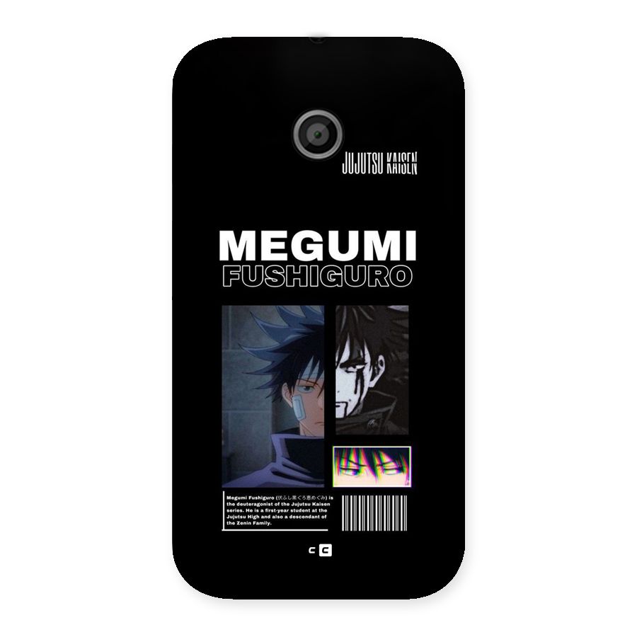 Megumi Fushiguro Back Case for Moto E