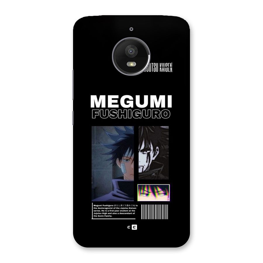 Megumi Fushiguro Back Case for Moto E4 Plus