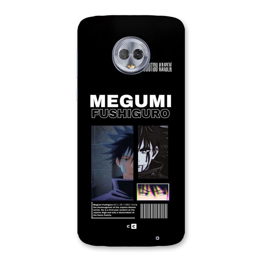 Megumi Fushiguro Back Case for Moto G6 Plus