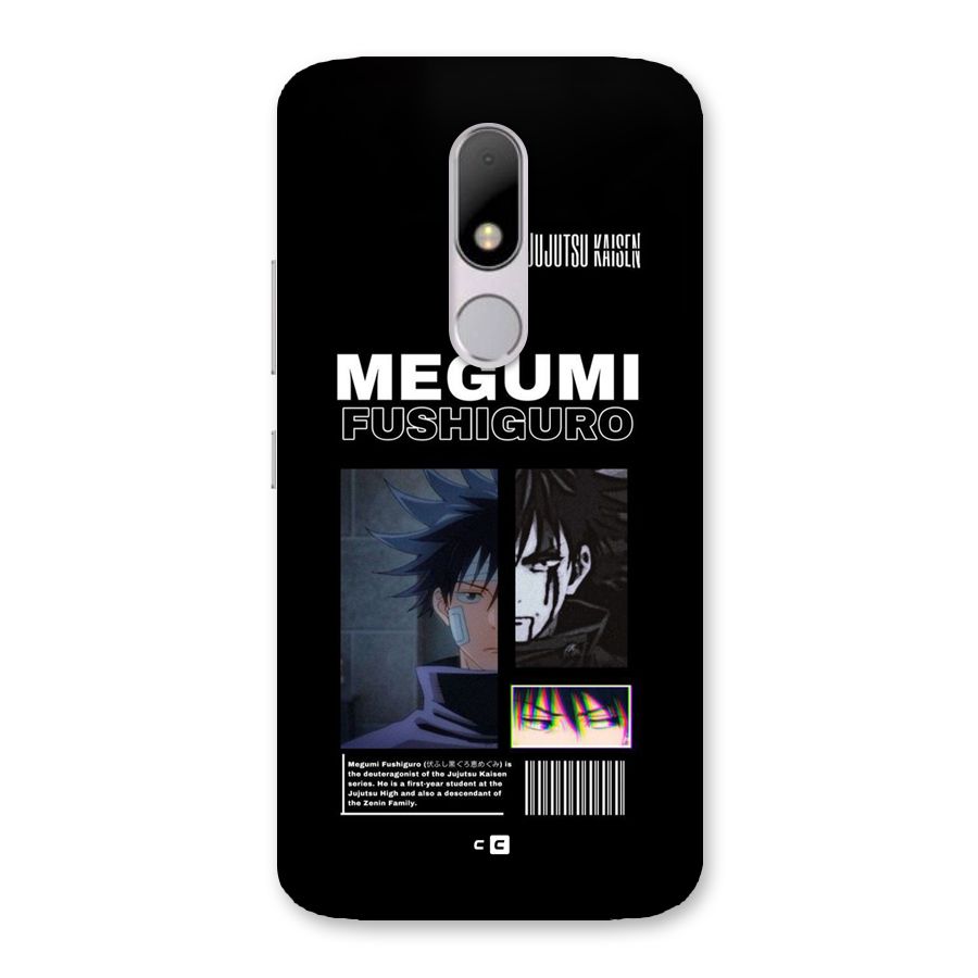 Megumi Fushiguro Back Case for Moto M