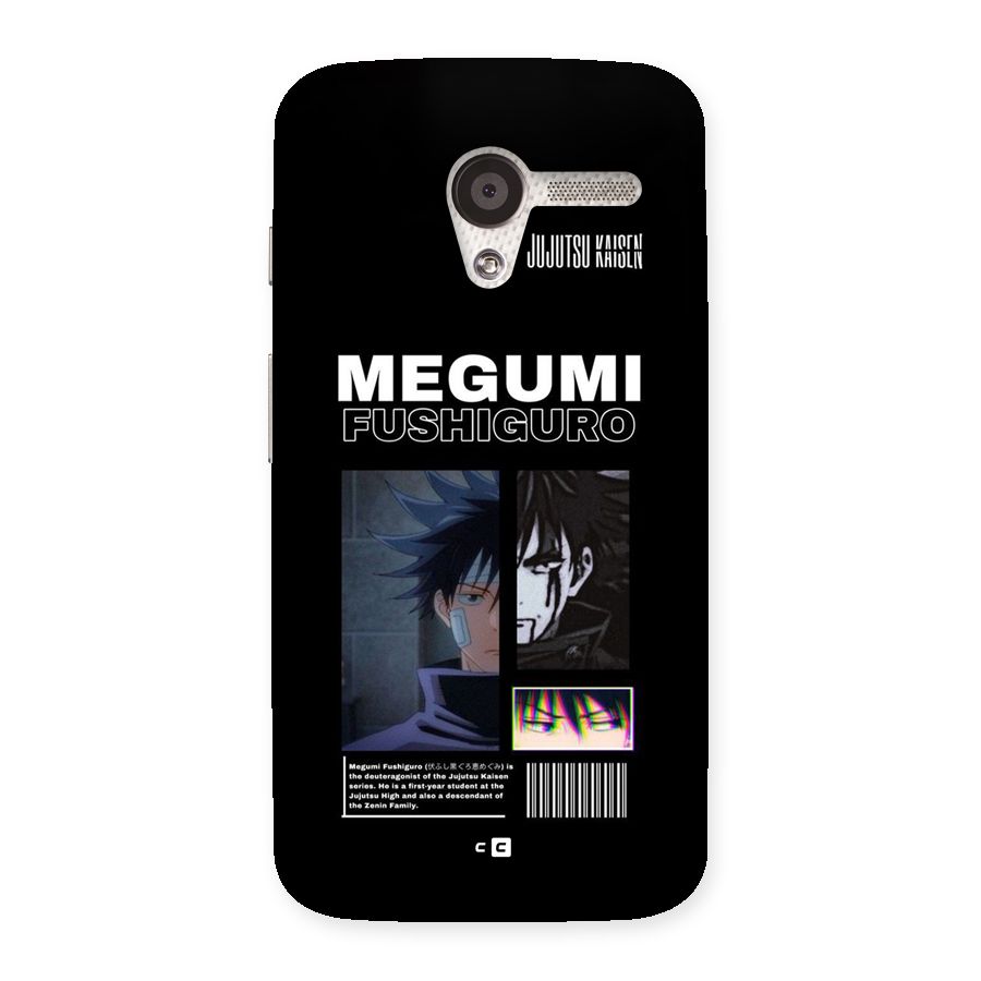 Megumi Fushiguro Back Case for Moto X