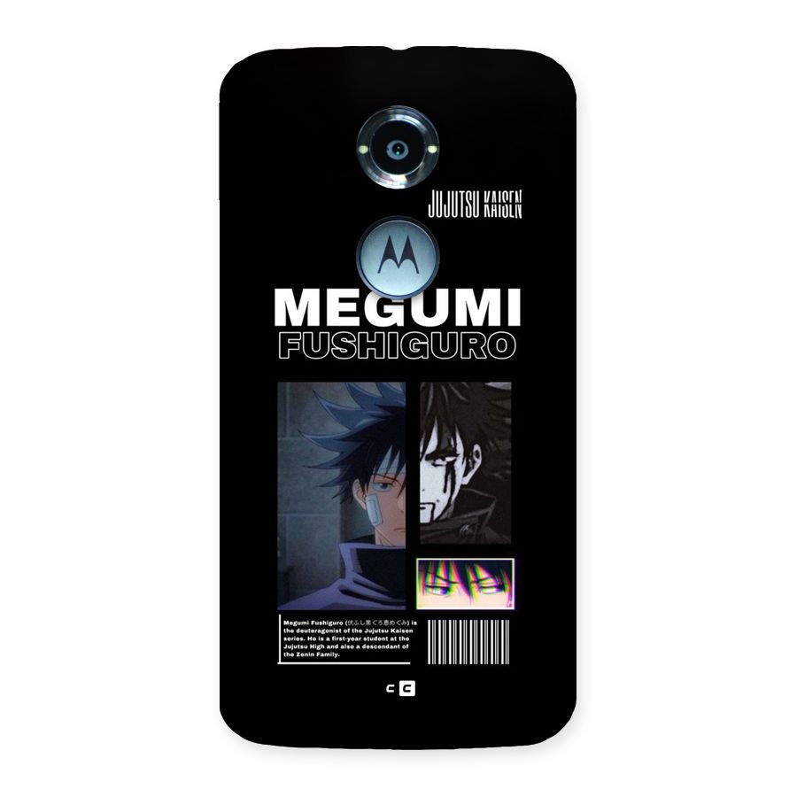Megumi Fushiguro Back Case for Moto X2