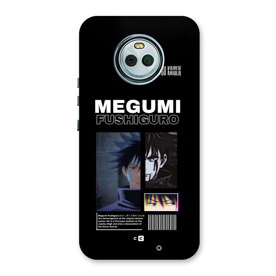 Megumi Fushiguro Back Case for Moto X4