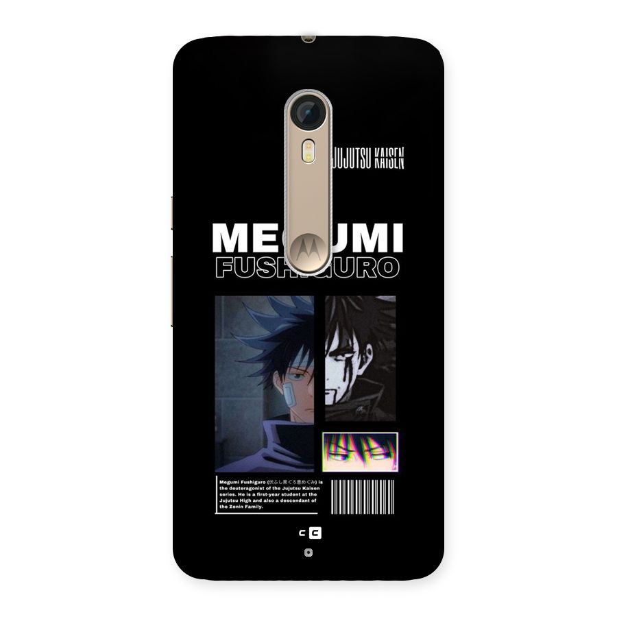 Megumi Fushiguro Back Case for Moto X Style
