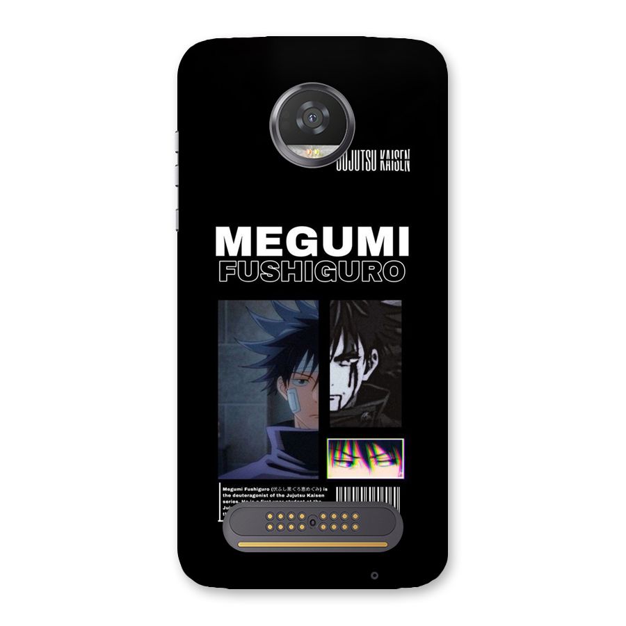 Megumi Fushiguro Back Case for Moto Z2 Play