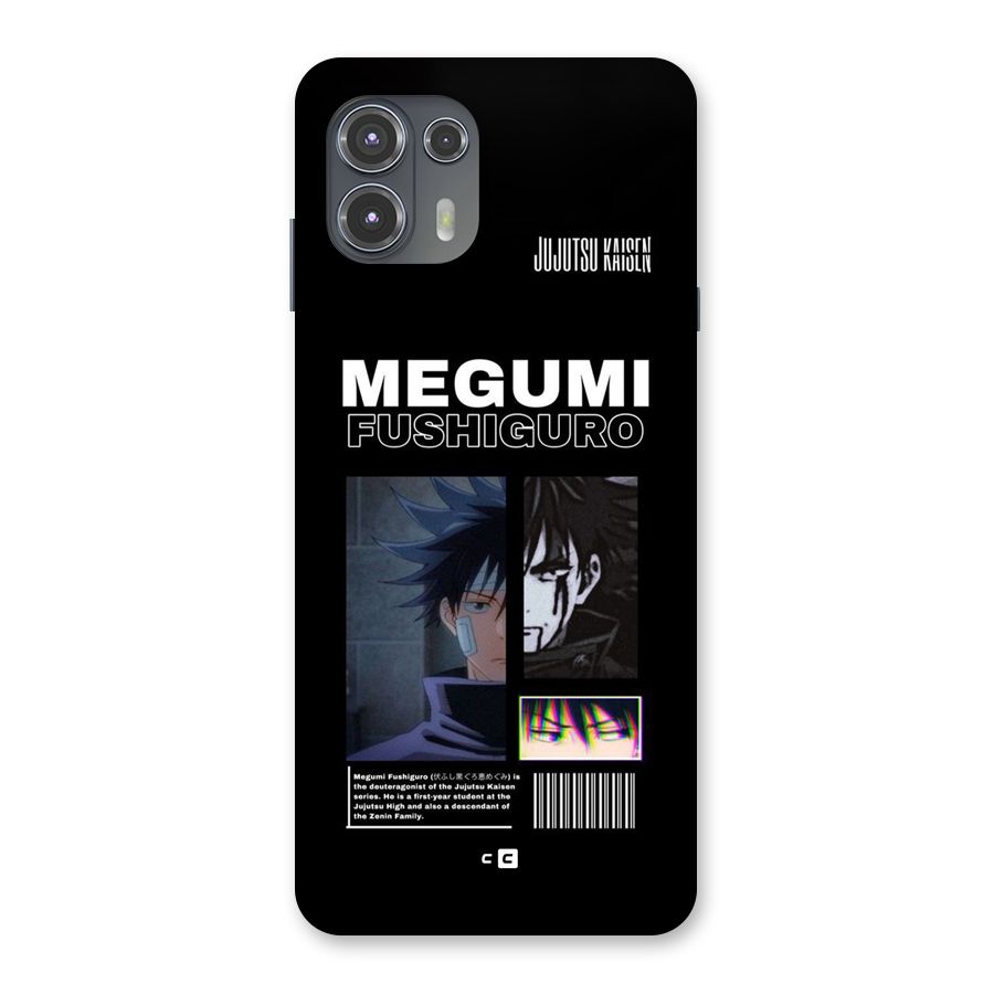 Megumi Fushiguro Back Case for Motorola Edge 20 Fusion