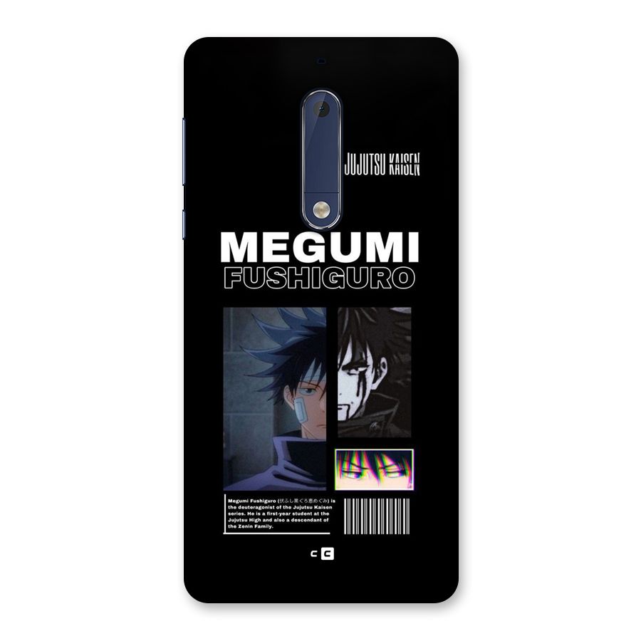 Megumi Fushiguro Back Case for Nokia 5