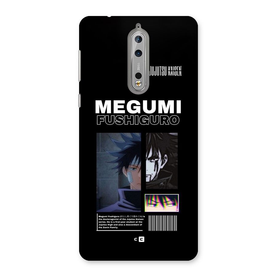 Megumi Fushiguro Back Case for Nokia 8