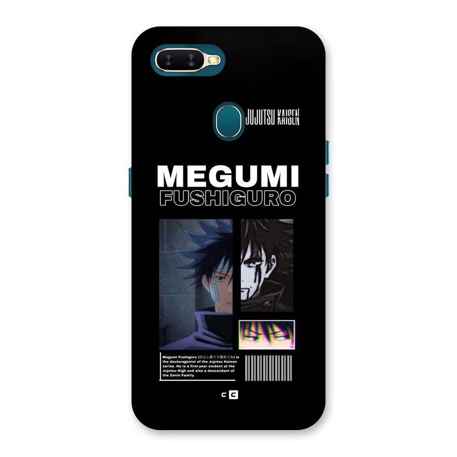 Megumi Fushiguro Back Case for Oppo A12
