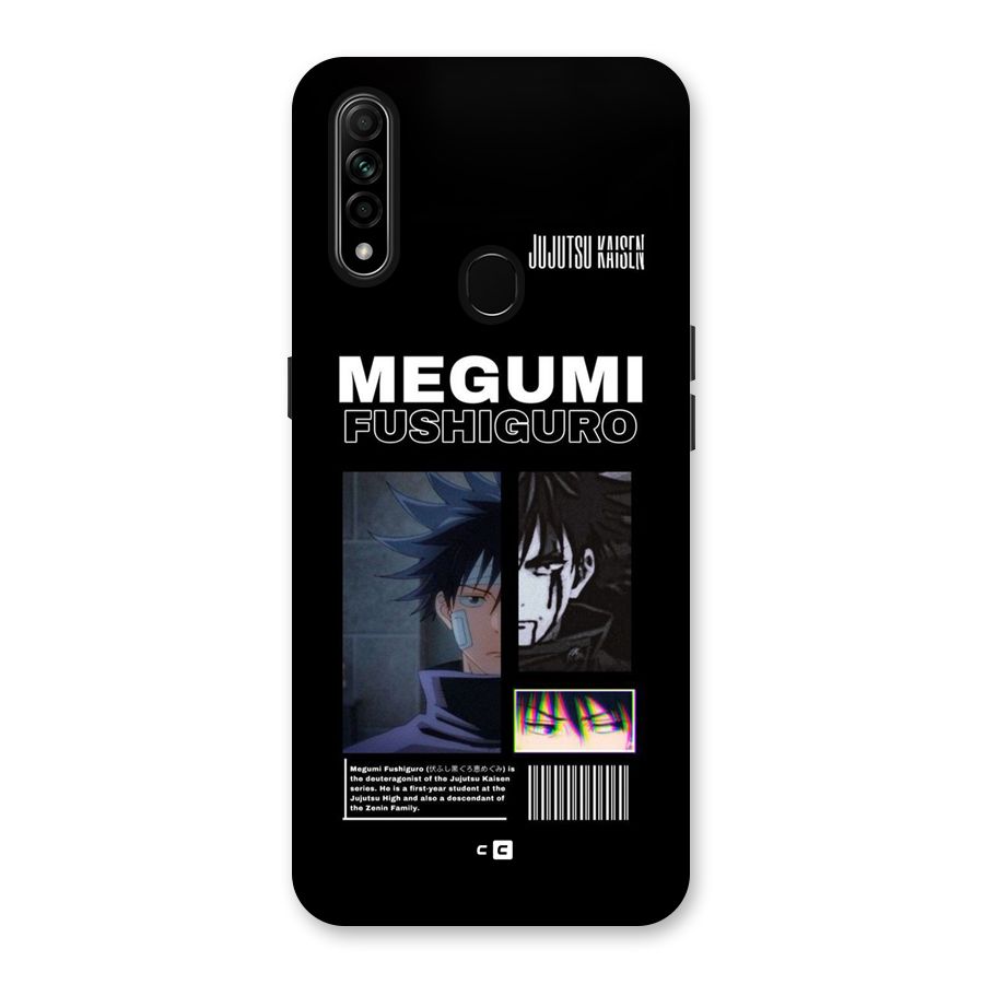 Megumi Fushiguro Back Case for Oppo A31